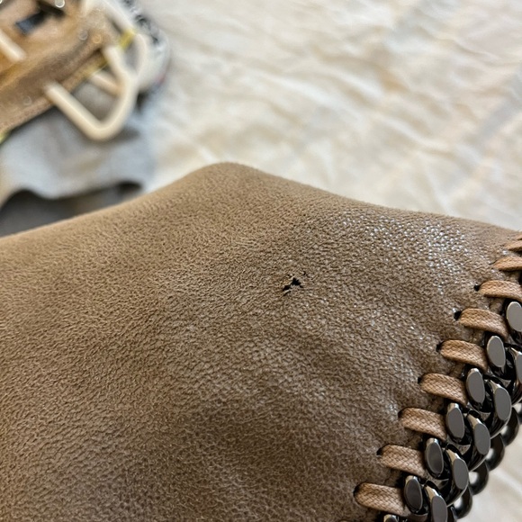 Stella McCartney vegetarian suede shoulder bag - Picture 7 of 9